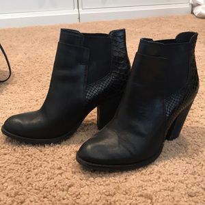 Black Heeled Booties